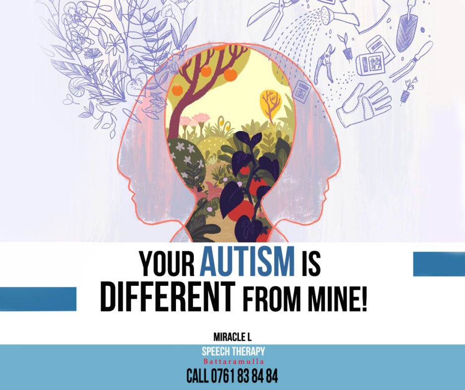 Autism is unique