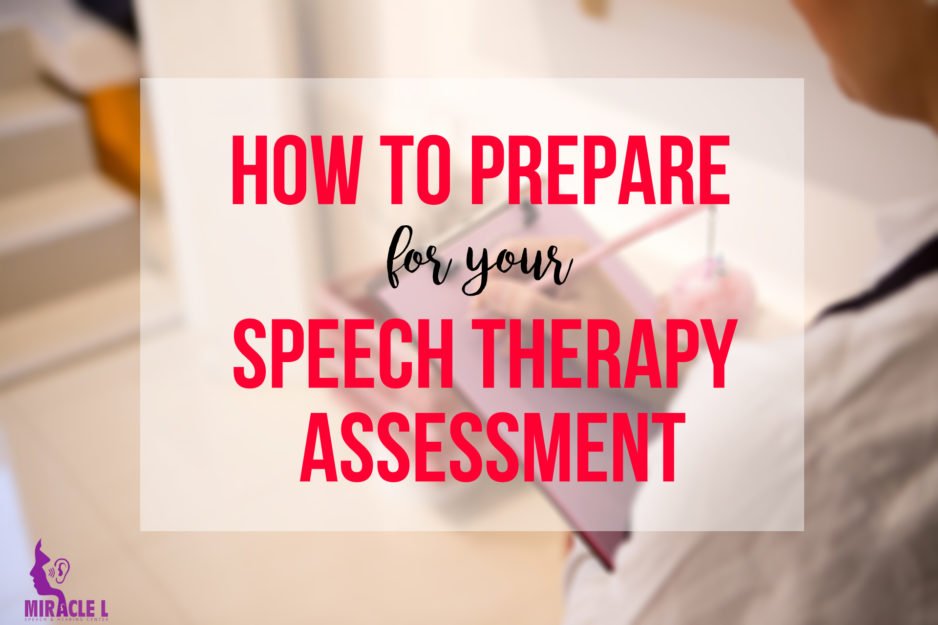 A must read before attending a speech assessment