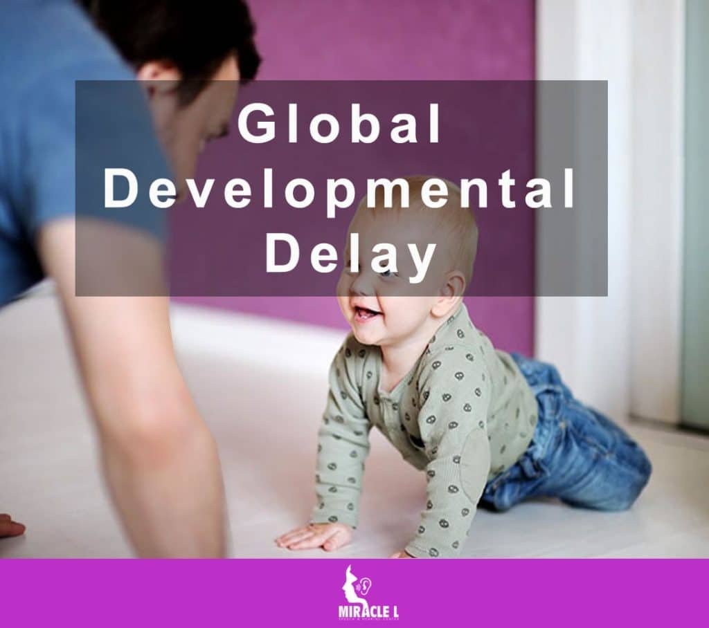child is crawling and not able to walk due to developmental delay