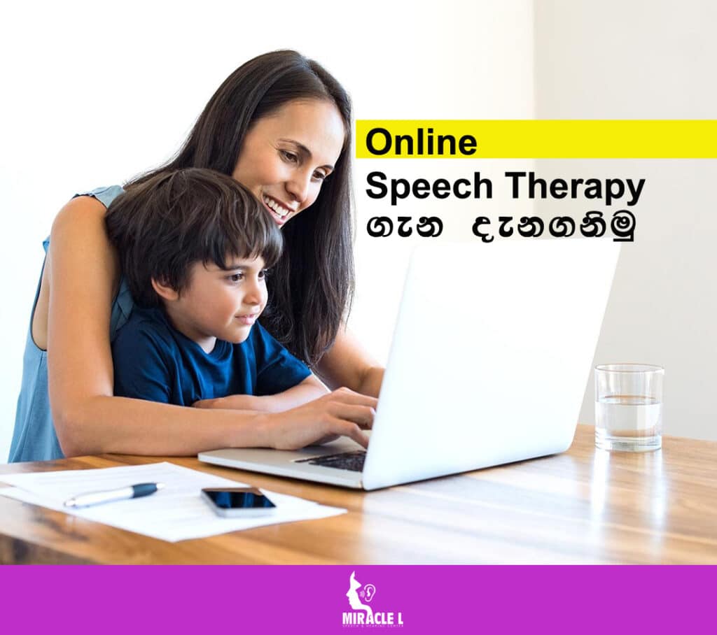 child is attending only speech therapy session with his mother